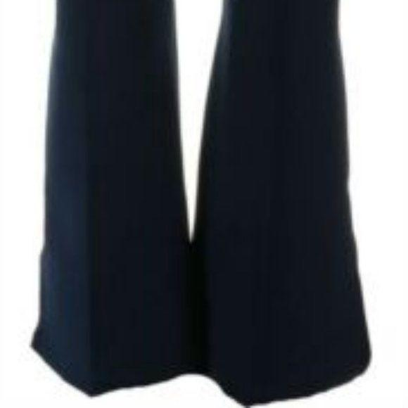 NWT G.I.L.I. BUTTON SIDE NAVY BOOT CUT PANTS 26 - Picture 10 of 14